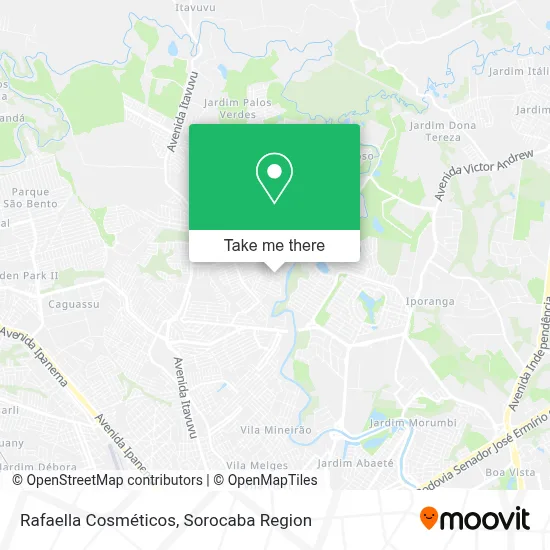 Rafaella Cosméticos map