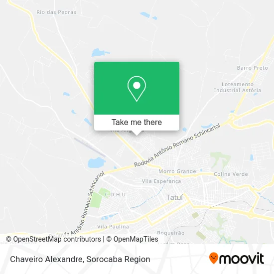 Chaveiro Alexandre map