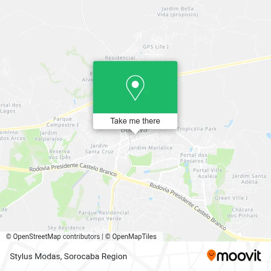 Stylus Modas map