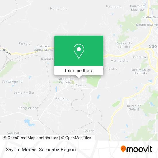 Sayote Modas map