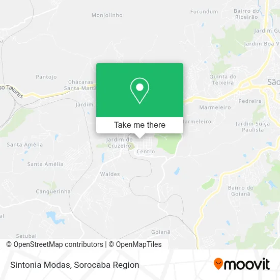 Sintonia Modas map