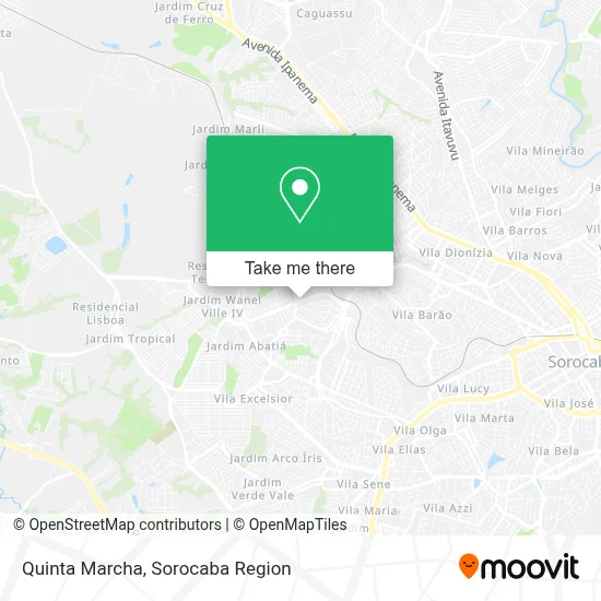 Quinta Marcha map