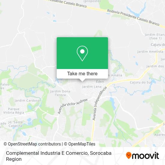 Complemental Industria E Comercio map