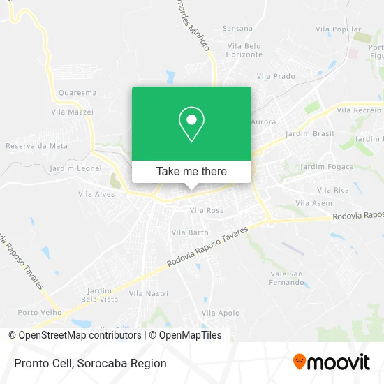 Pronto Cell map