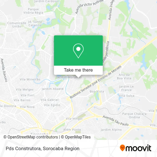 Pds Construtora map