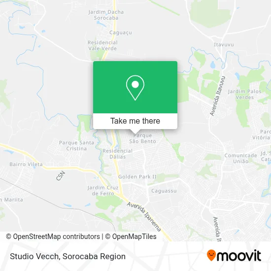 Studio Vecch map