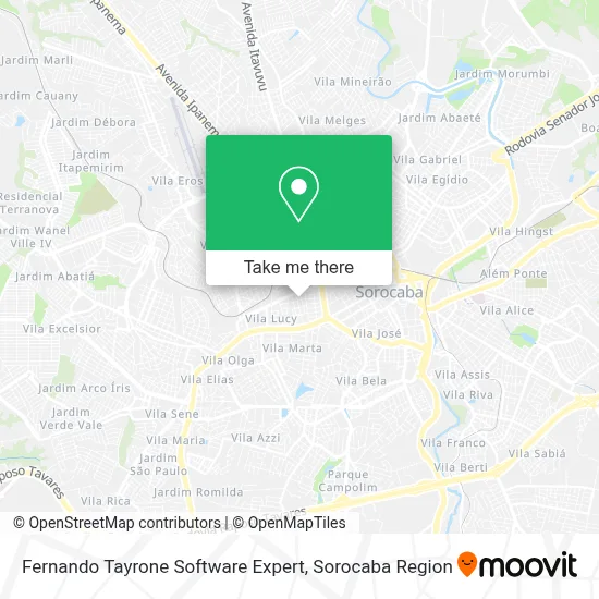 Fernando Tayrone Software Expert map