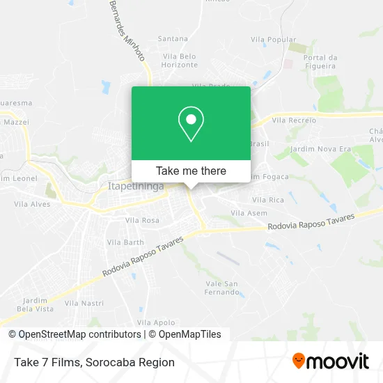Take 7 Films map