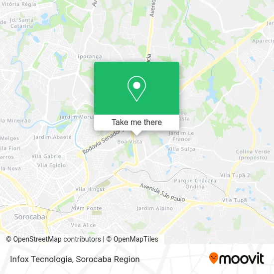 Infox Tecnologia map