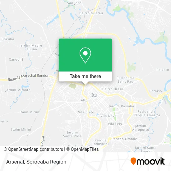 Arsenal map