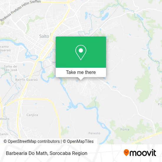 Barbearia Do Math map