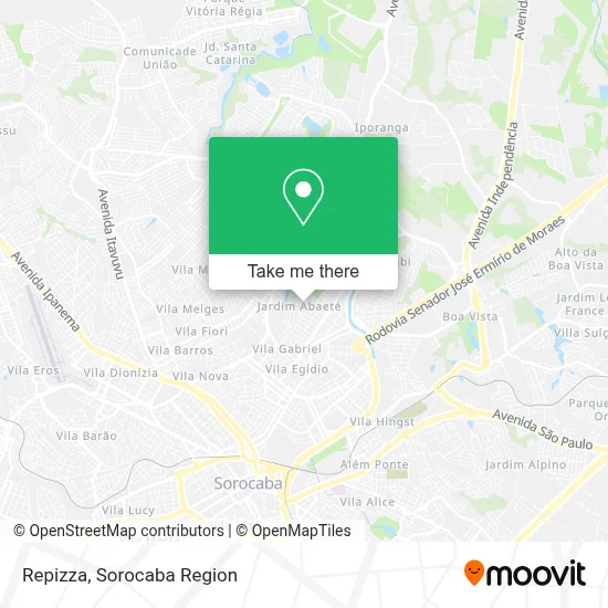 Repizza map