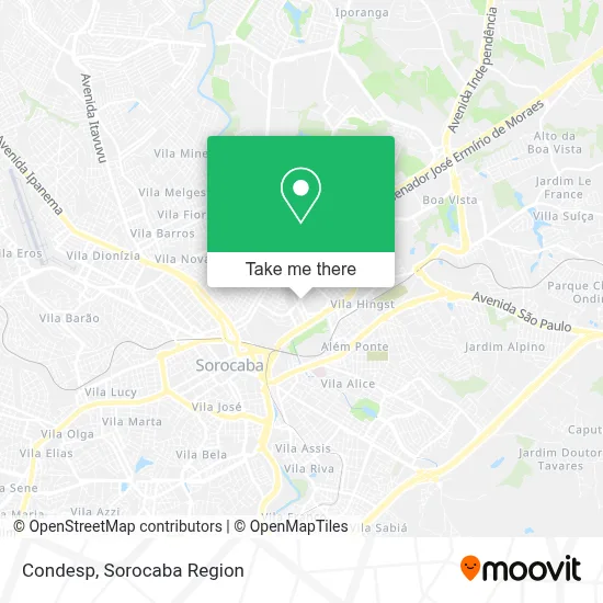 Condesp map