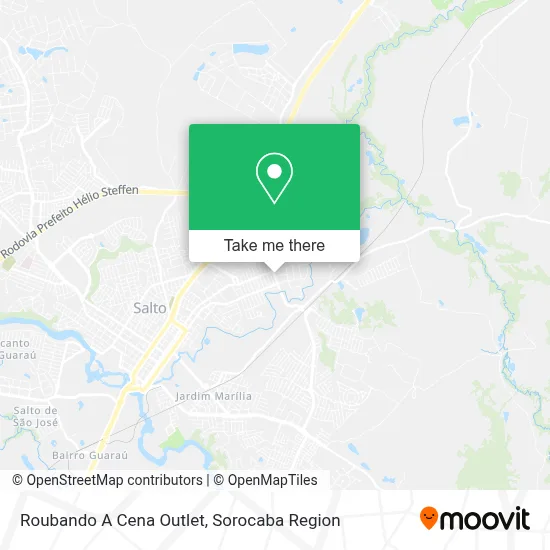 Roubando A Cena Outlet map