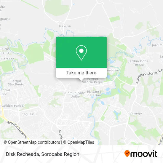 Disk Recheada map