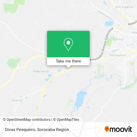 Divas Pesqueiro map