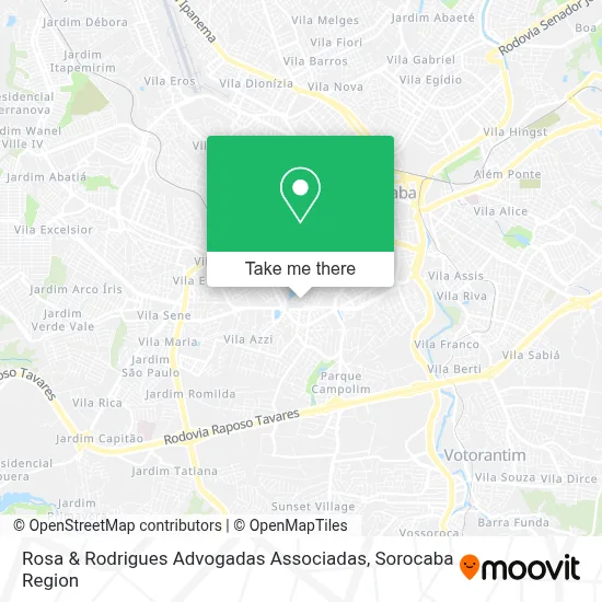 Rosa & Rodrigues Advogadas Associadas map