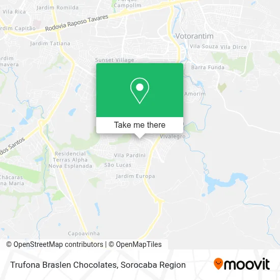 Trufona Braslen Chocolates map