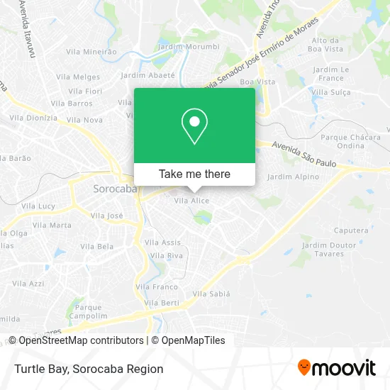 Turtle Bay map