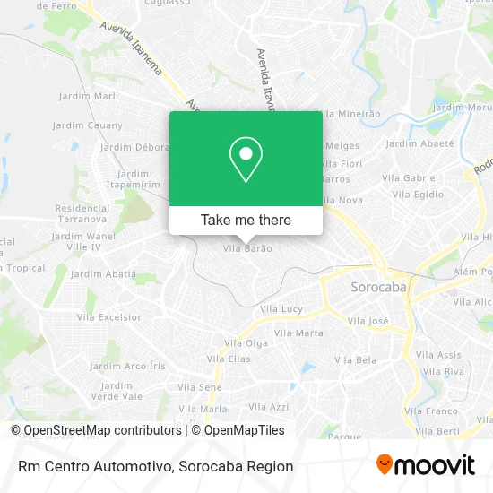 Rm Centro Automotivo map