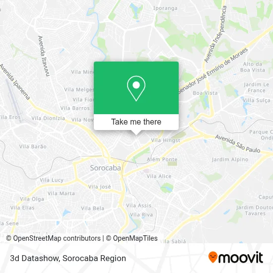 3d Datashow map