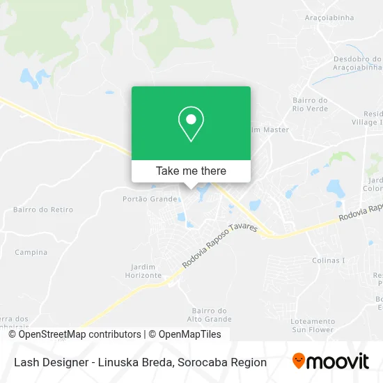 Lash Designer - Linuska Breda map