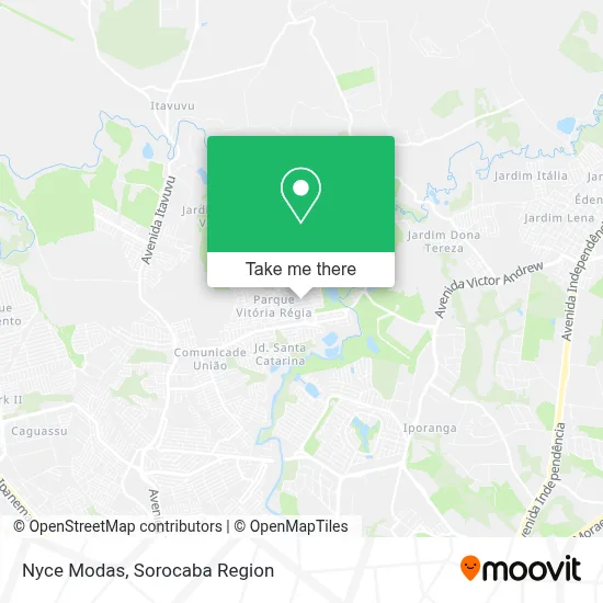 Nyce Modas map
