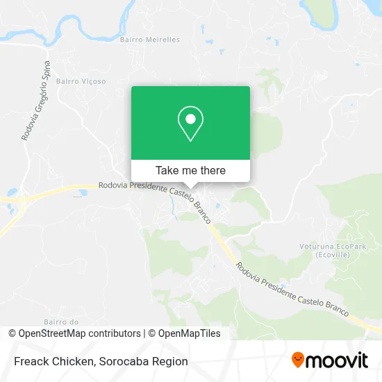 Freack Chicken map