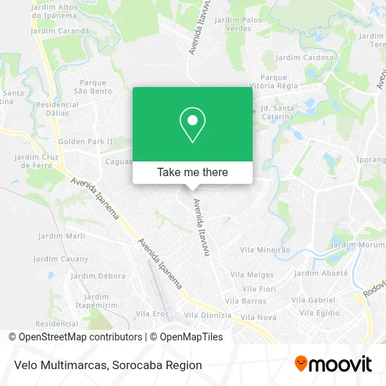 Velo Multimarcas map