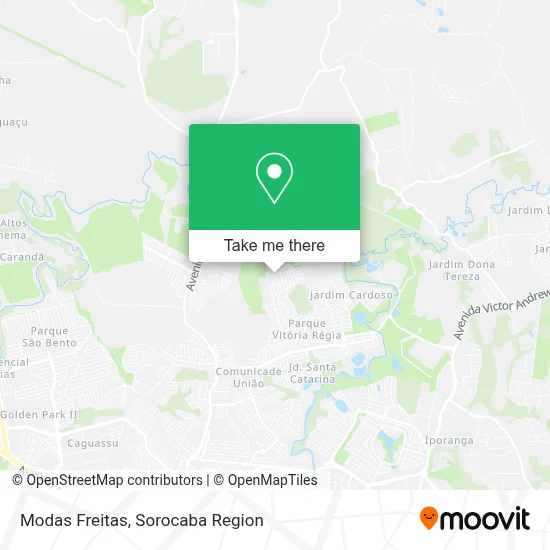 Modas Freitas map