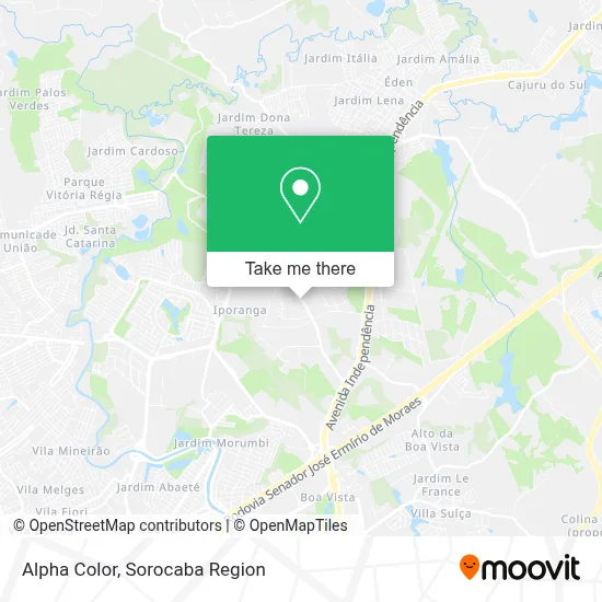 Alpha Color map