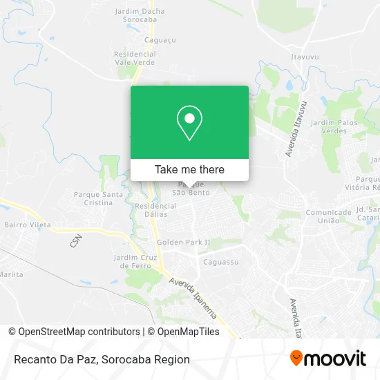 Recanto Da Paz map