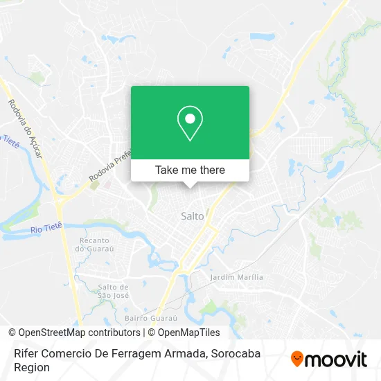 Rifer Comercio De Ferragem Armada map