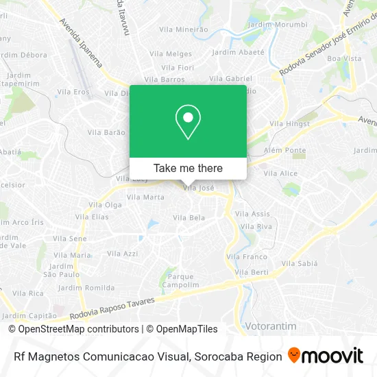 Rf Magnetos Comunicacao Visual map