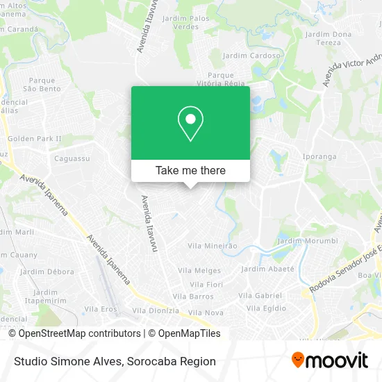 Studio Simone Alves map