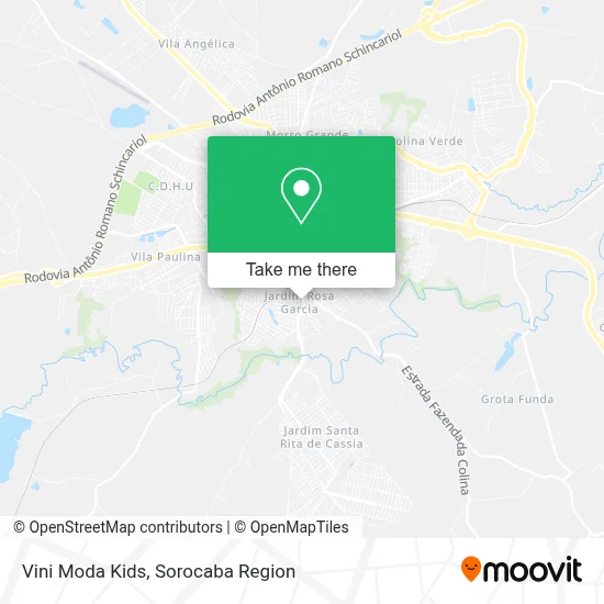 Vini Moda Kids map