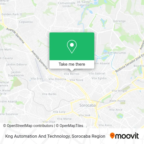 Kng Automation And Technology map