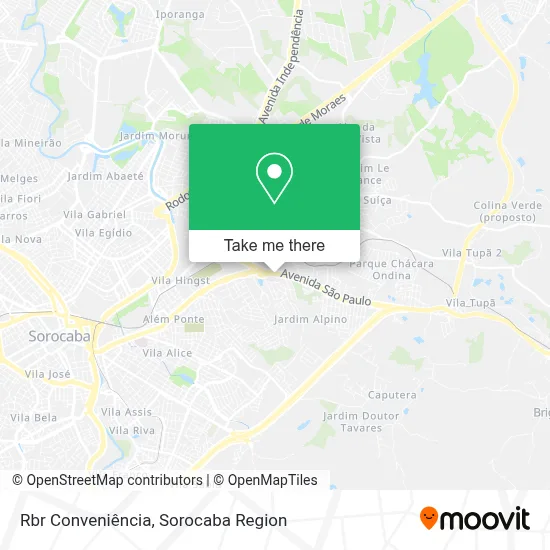 Rbr Conveniência map
