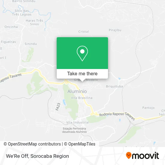 We'Re Off map