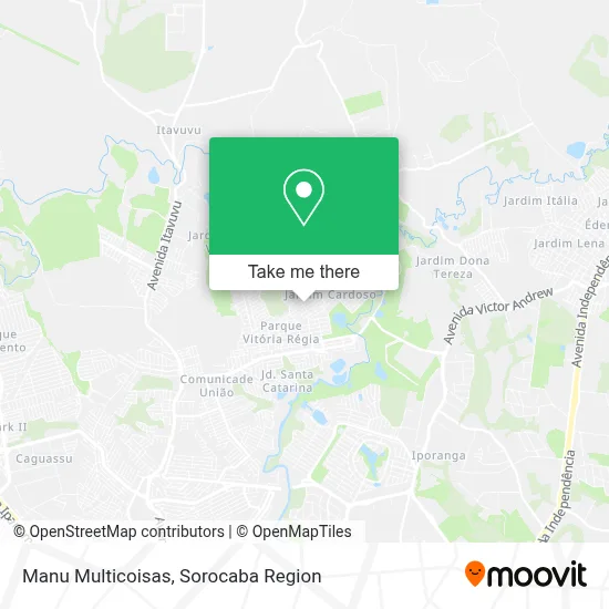 Manu Multicoisas map