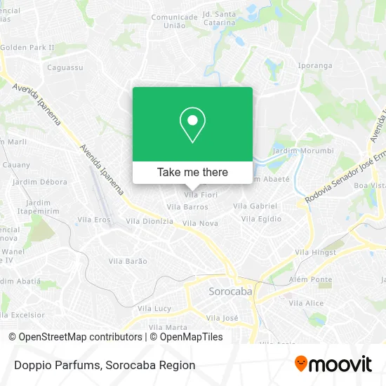 Doppio Parfums map