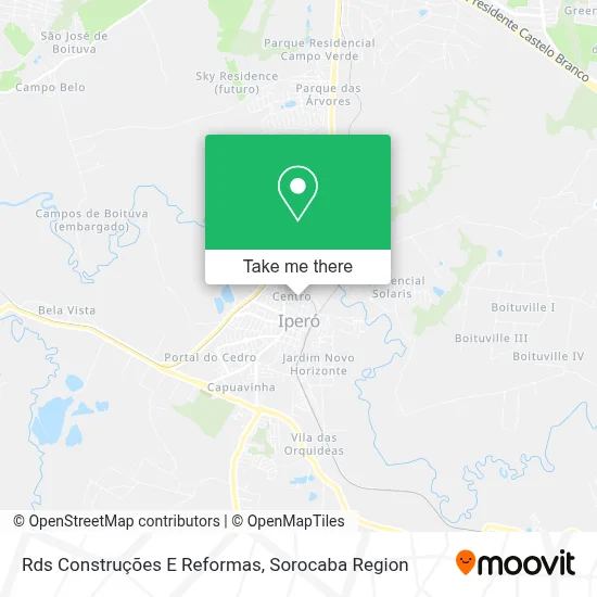 Rds Construções E Reformas map