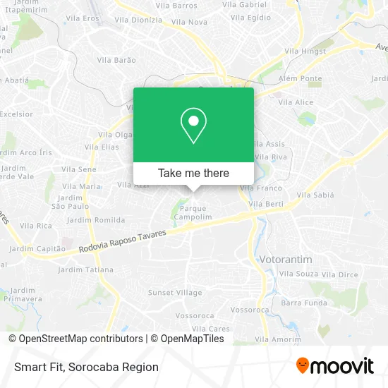 Smart Fit map
