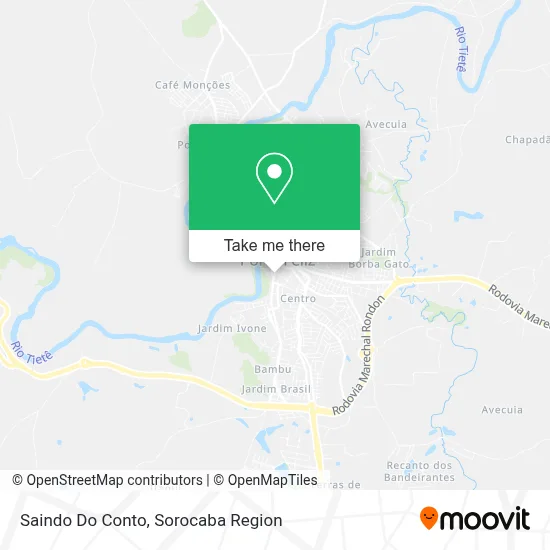Saindo Do Conto map