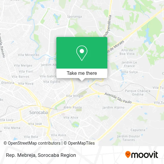 Rep. Mebreja map