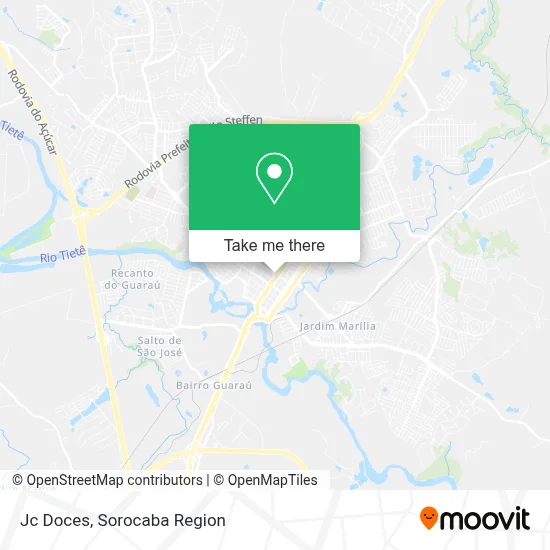 Jc Doces map