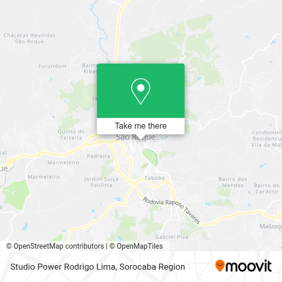 Studio Power Rodrigo Lima map