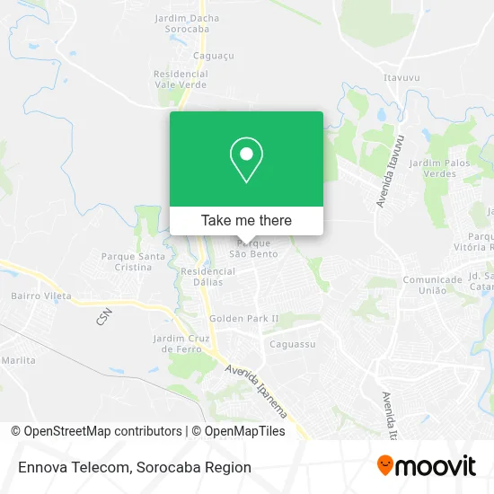 Ennova Telecom map