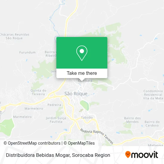 Distribuidora Bebidas Mogar map