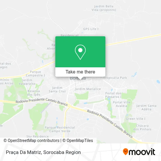 Praça Da Matriz map